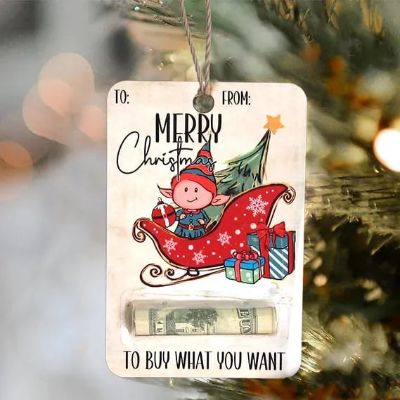 Porte-Billets en Bois Fait Main – Cadeaux Originaux pour Noël