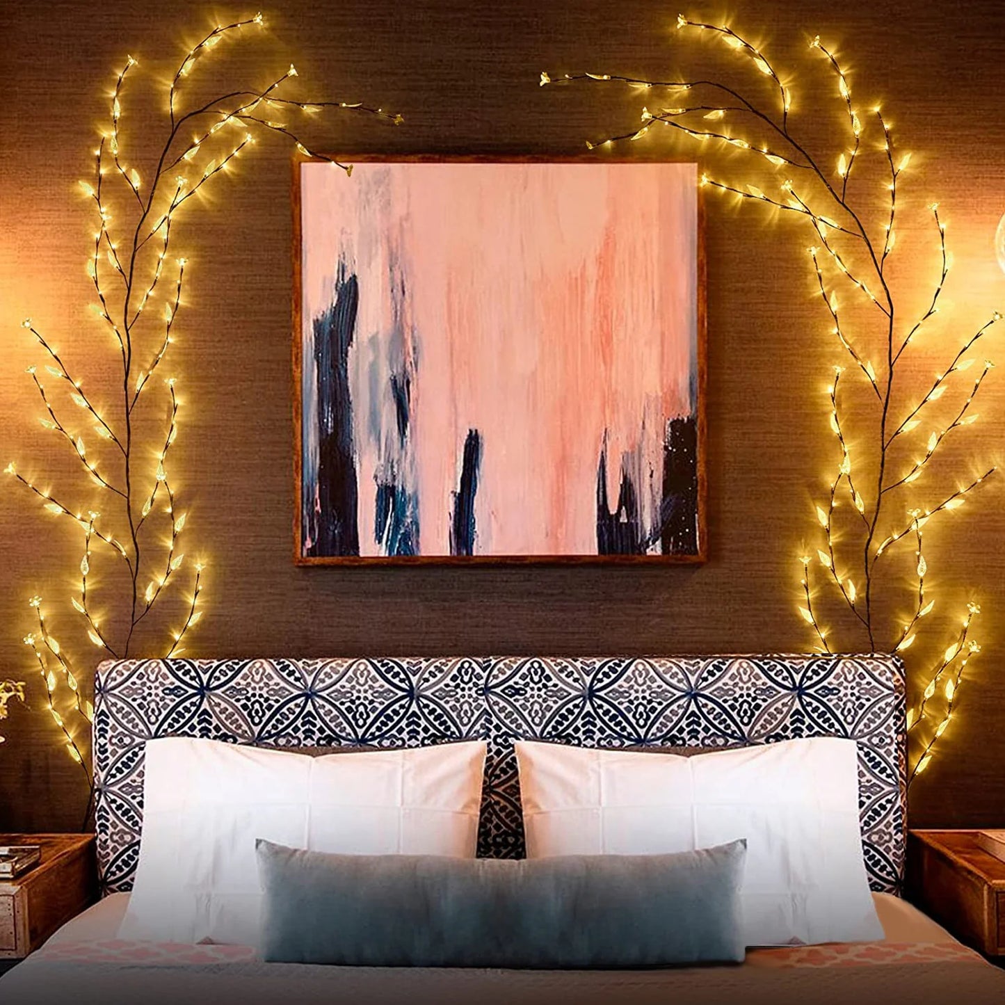 Liane de Saule Enchantée – Lumières Décoratives pour Intérieur