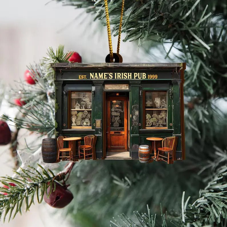 Ornement Pub Irlandais – L’âme chaleureuse des fêtes