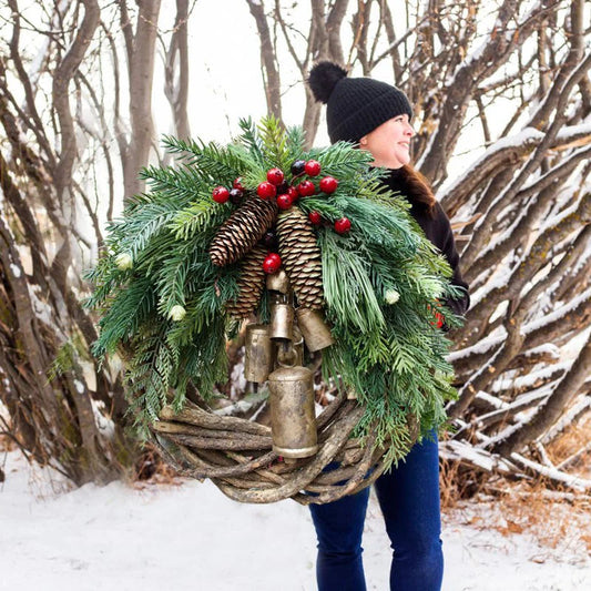 Couronne Bohémienne | Décoration de Noël